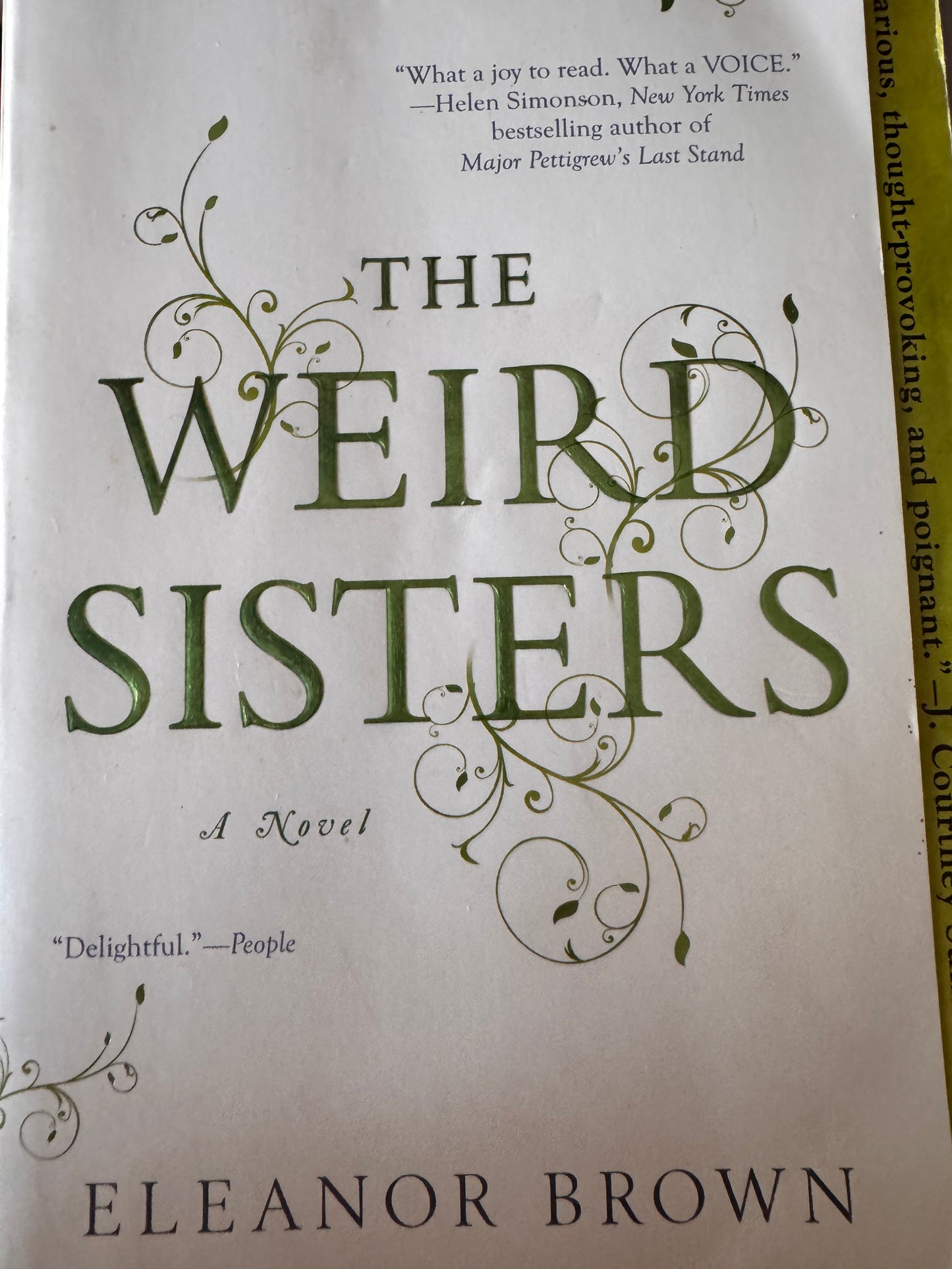 The Weird Sisters by Eleanor Brown