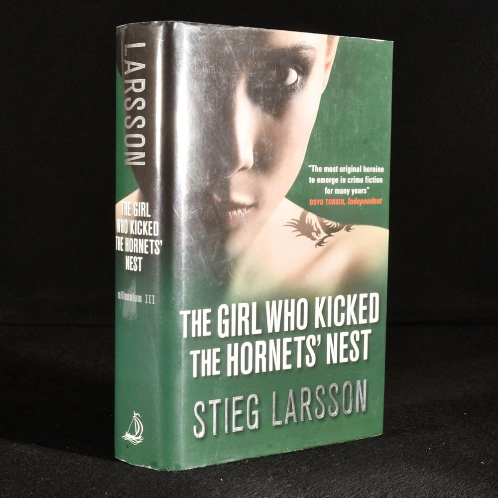 Girl Who Kicked the Hornet's Nest, The cover image