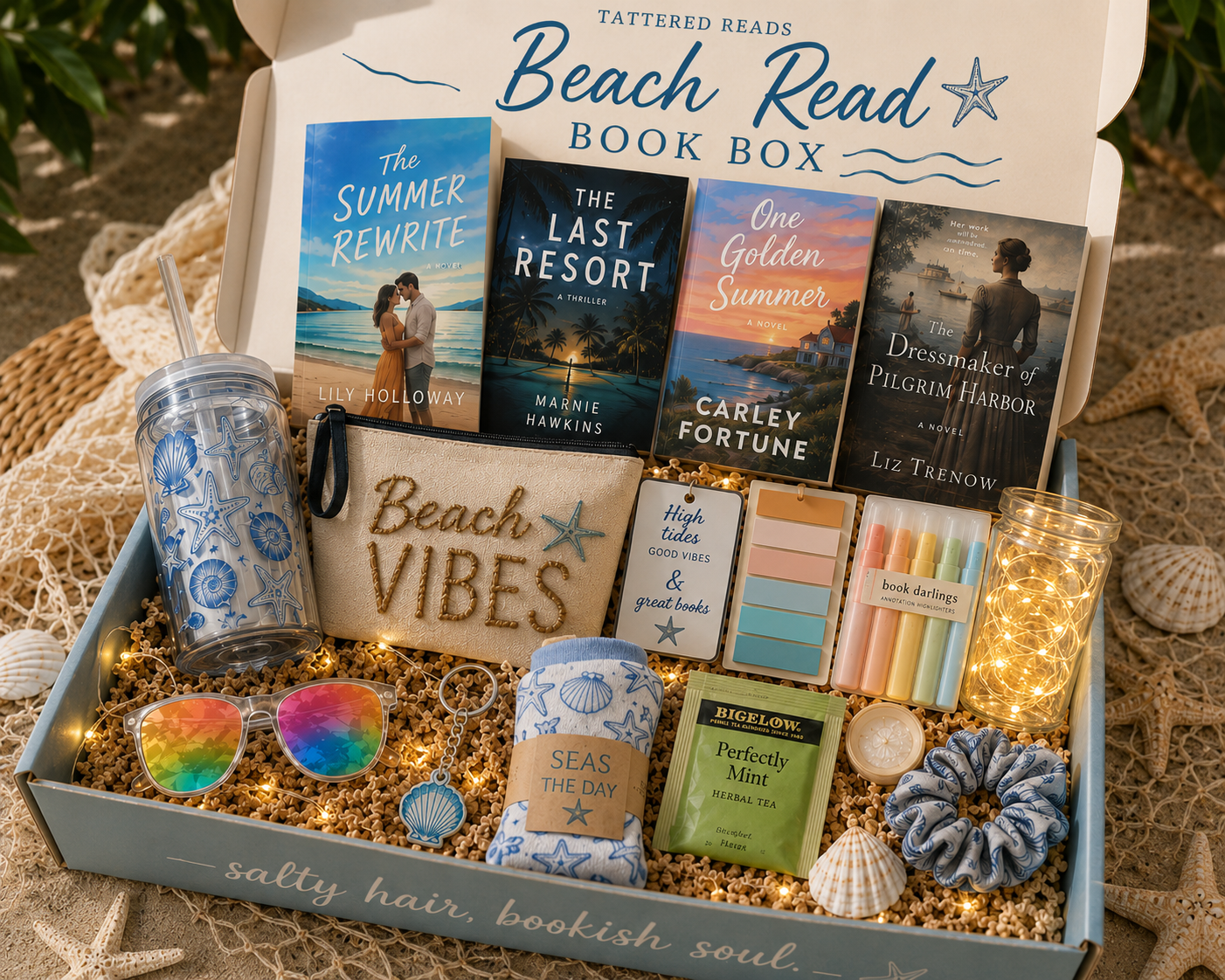 ππ Tattered Reads Beach Read Book Box ππ