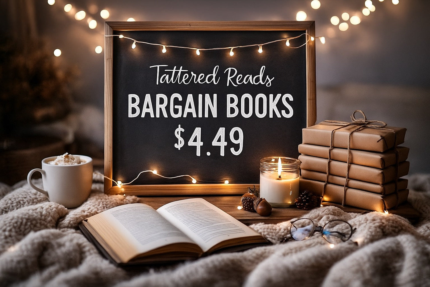 Bargain Books, Cozy Prices.