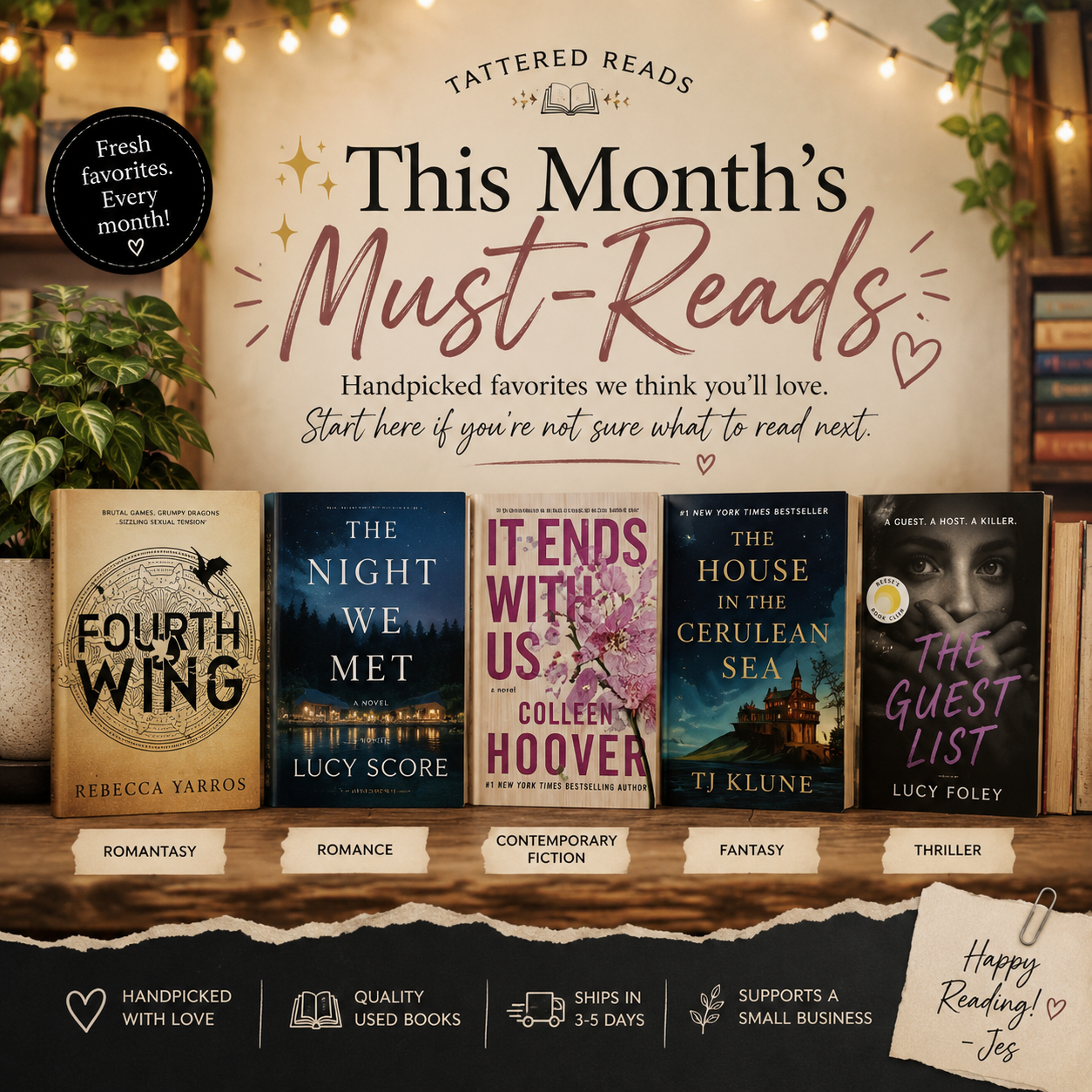 ✨ This Month's Must-Reads