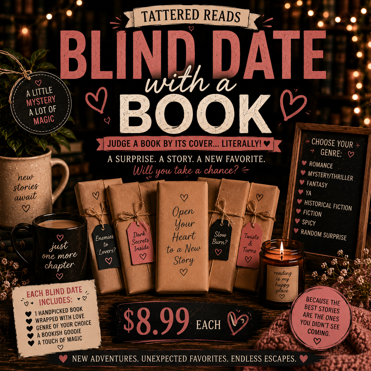 Blind Date with a Book —Your Surprise Book Awaits!