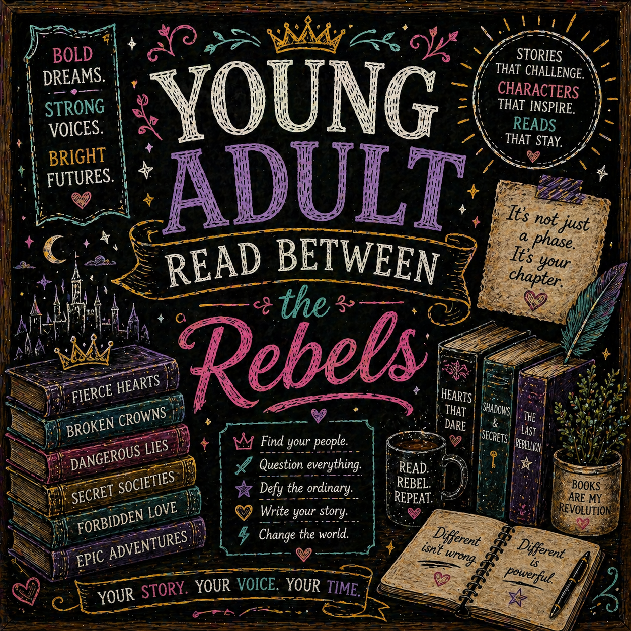 Young Adult-Read Between the Rebels