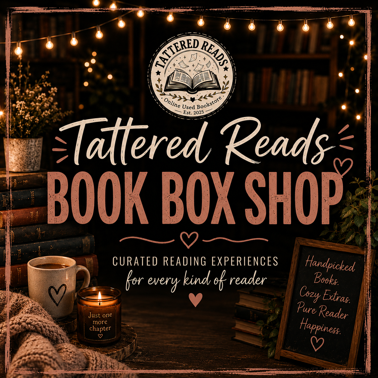 📦  Tattered Reads Book Box Shop