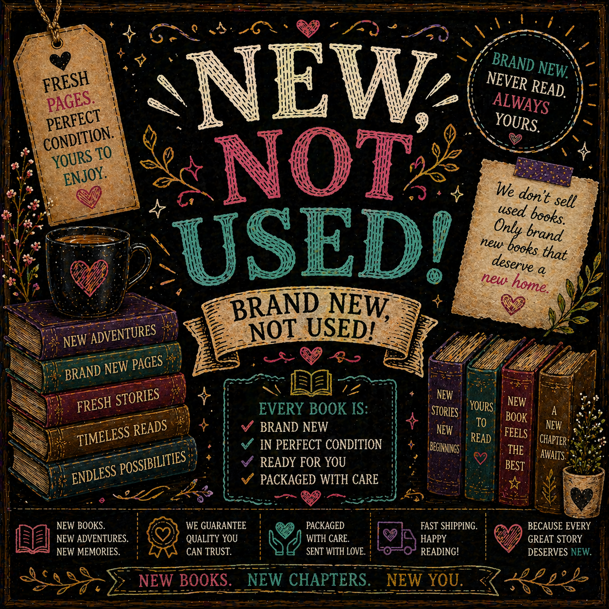 📚✨ New, Not Used! ✨📚