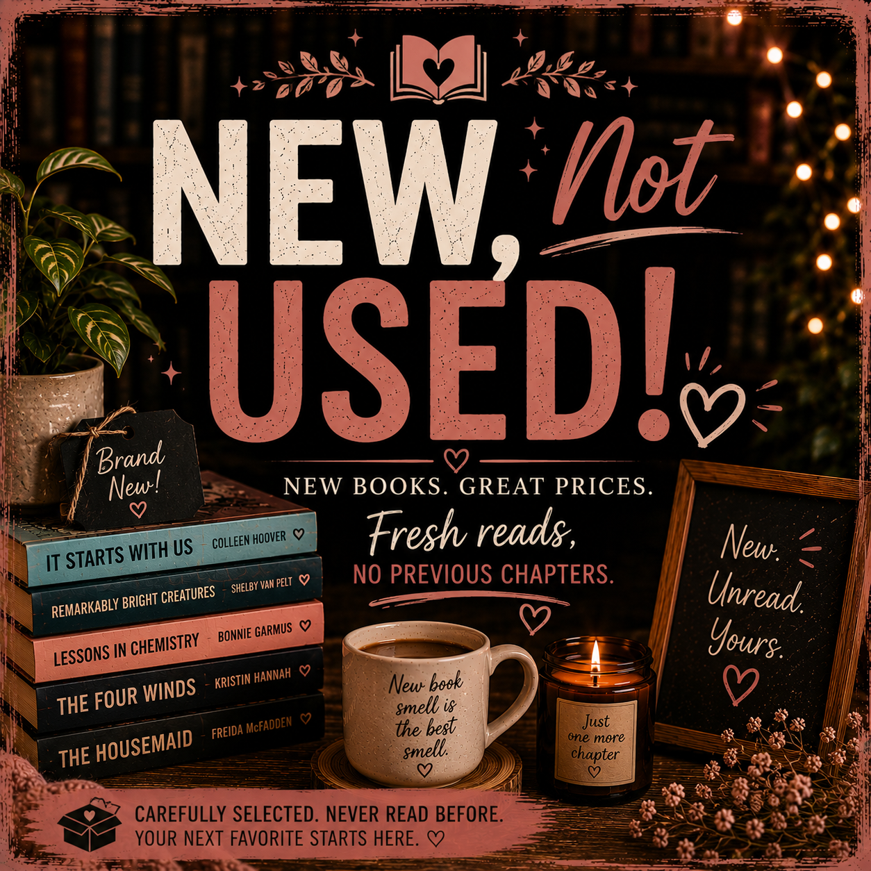 ✨ New, Not Used!
