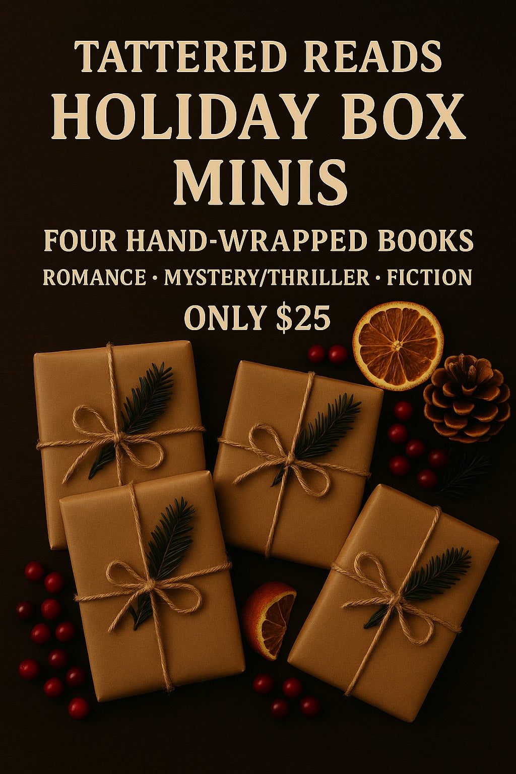 Tattered Reads Holiday Box Minis