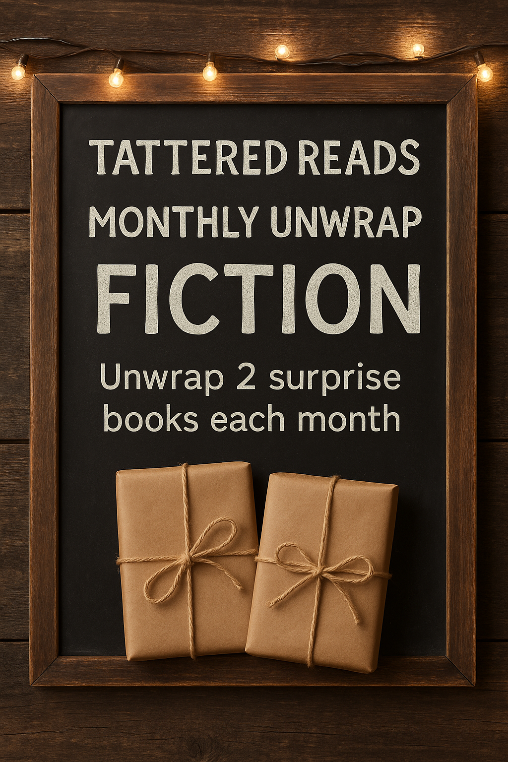 Tattered Reads Monthly Unwrap - Fiction