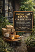 Tattered Reads Seasonal Escape Subscription 📦💛