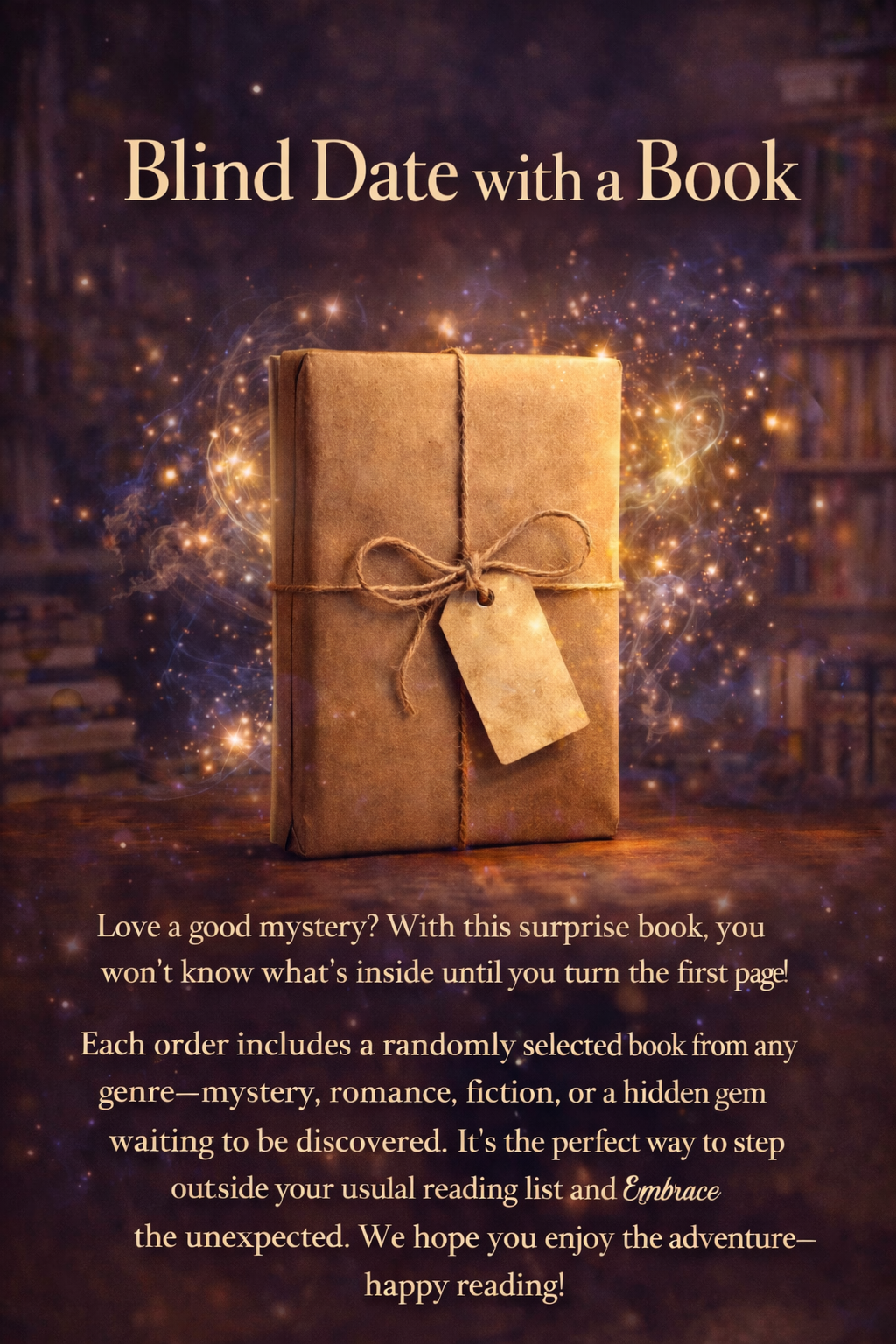 Blind Date with a Book —Your Surprise Book Awaits!