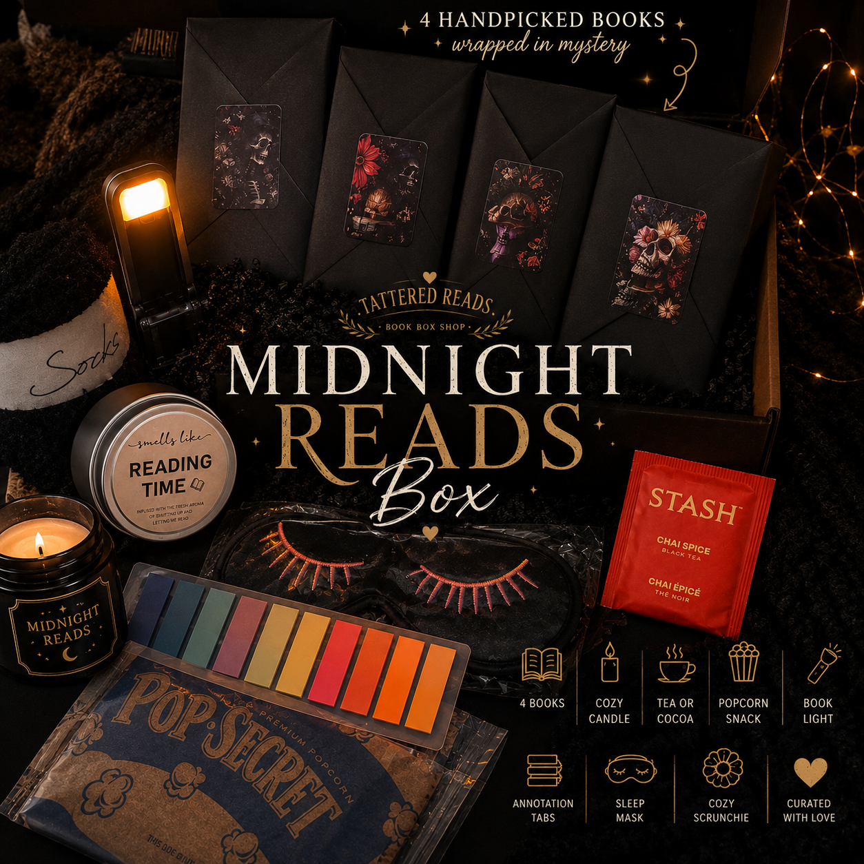 🌙 MIDNIGHT READS BOX