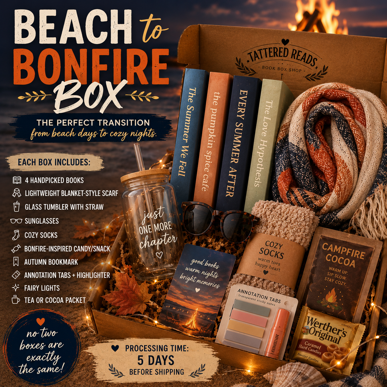 🌊 BEACH TO BONFIRE BOX