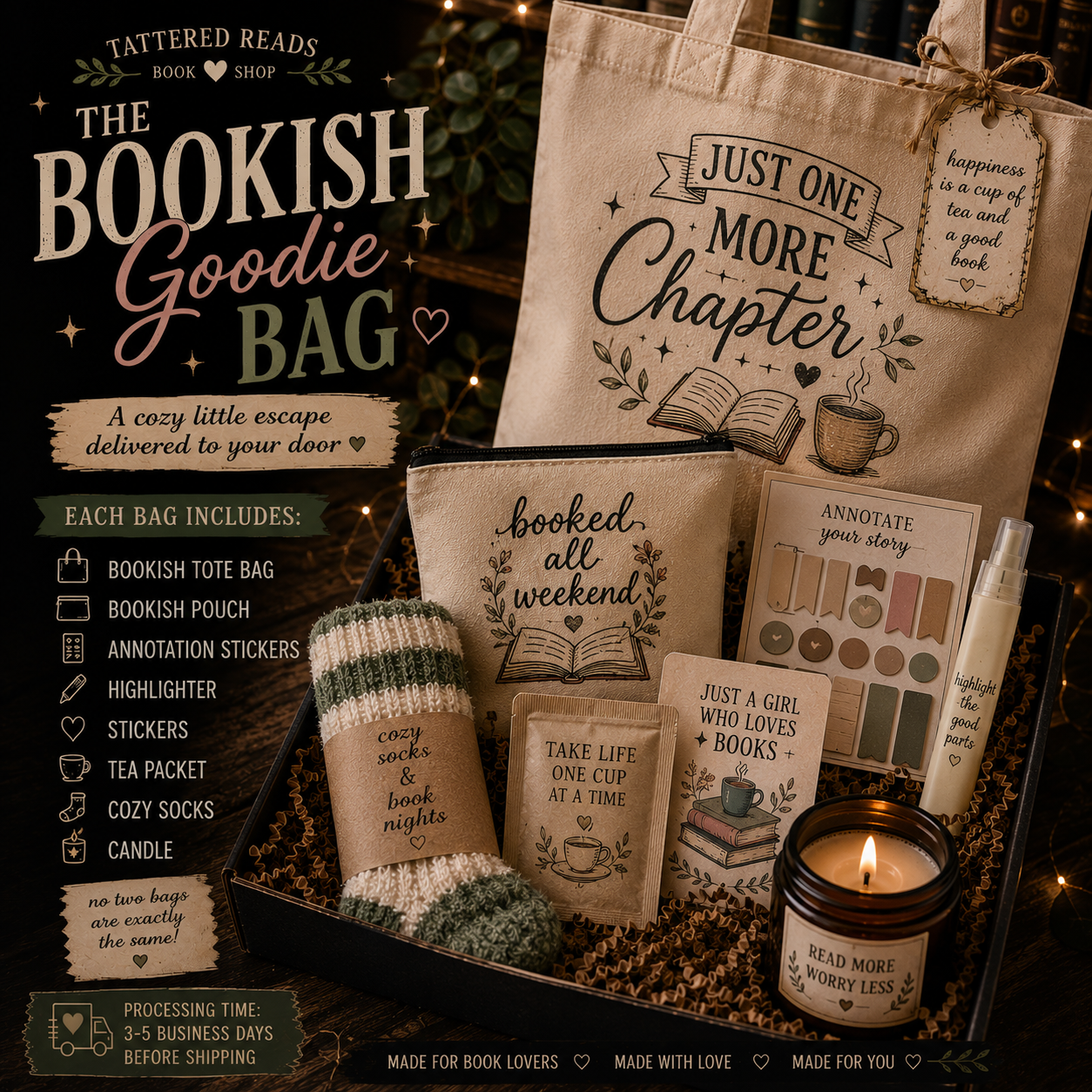 👜 The Bookish Goodie Bag