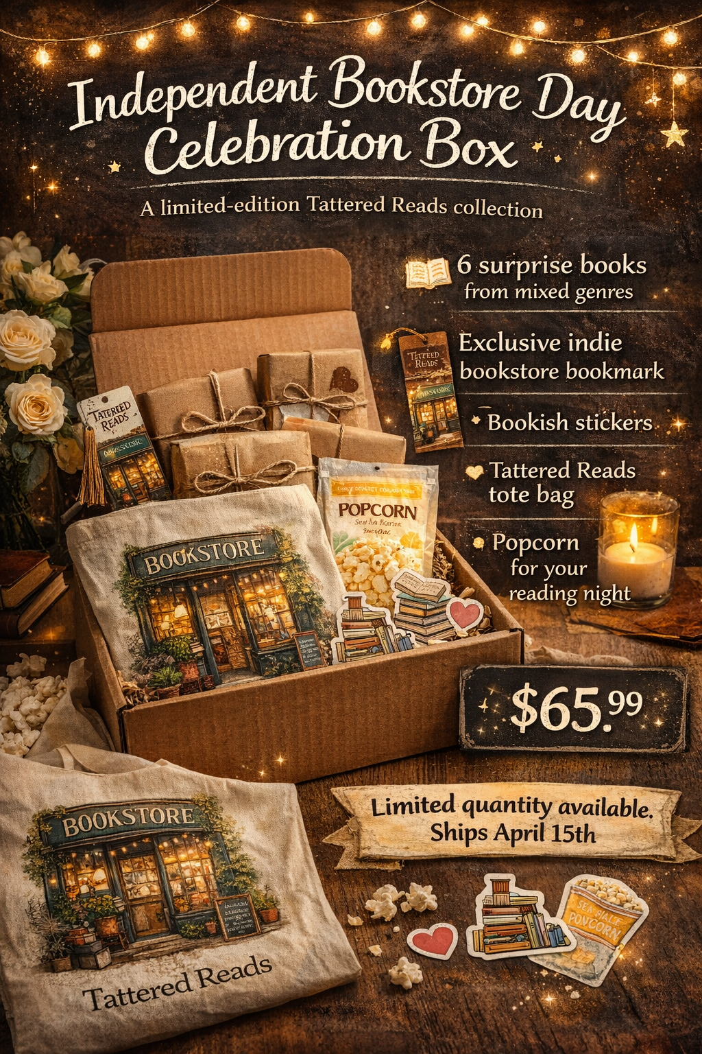 📚 Independent Bookstore Day Celebration Box