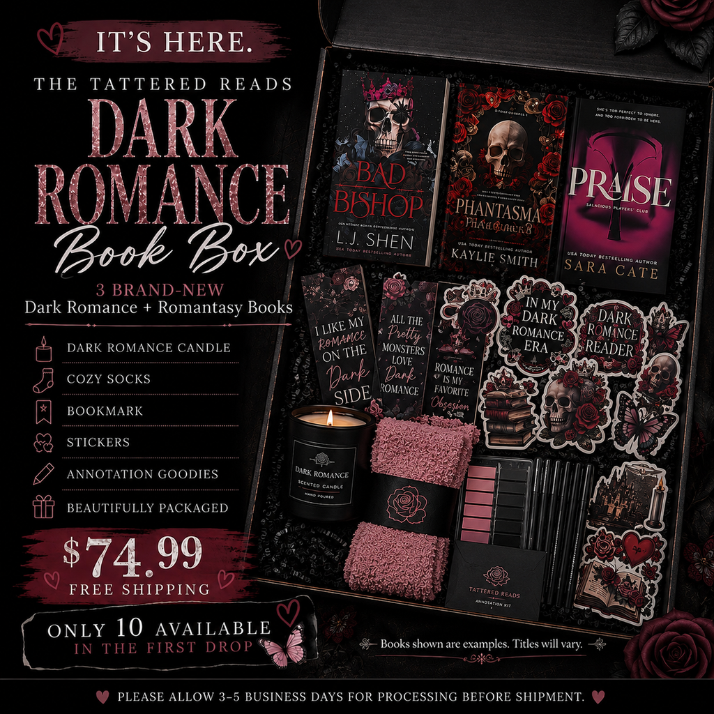 🖤 Tattered Reads Dark Romance Book Box 🖤