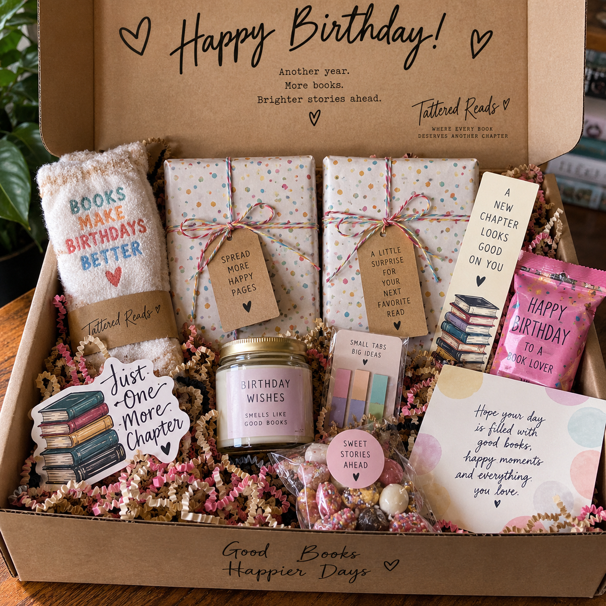 🎂 Tattered Reads Birthday Book Box