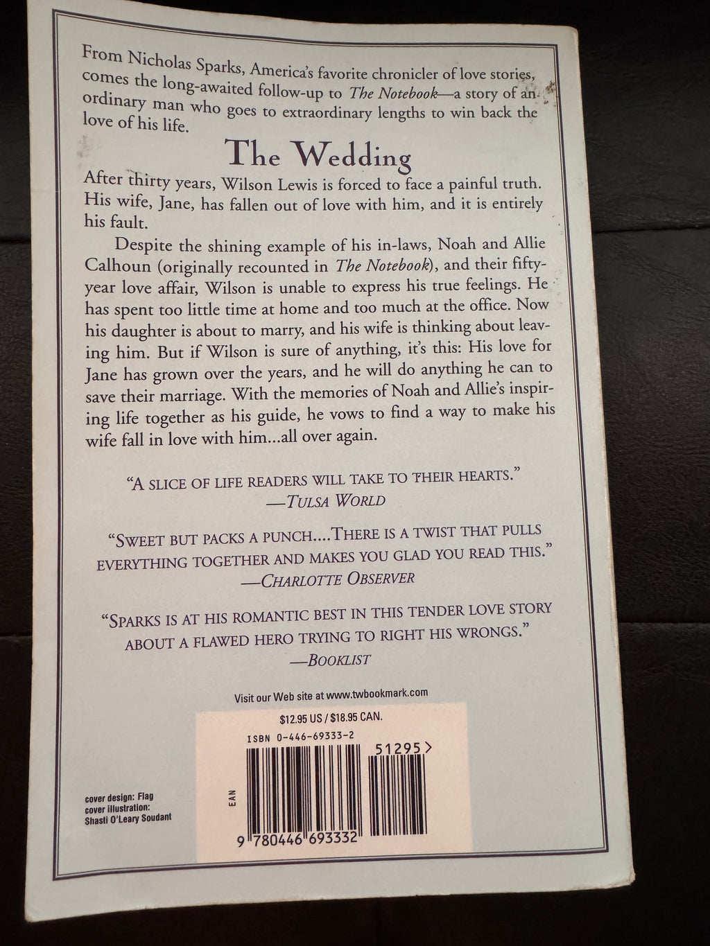 The Wedding by Nicholas Sparks