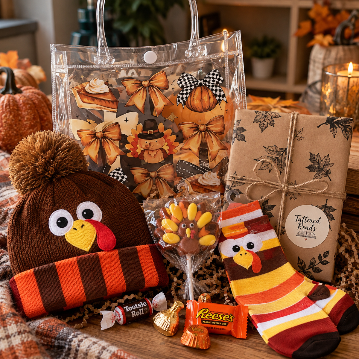 🍂 The Stuffed Book Bag | Thanksgiving Limited Edition PRE-ORDER