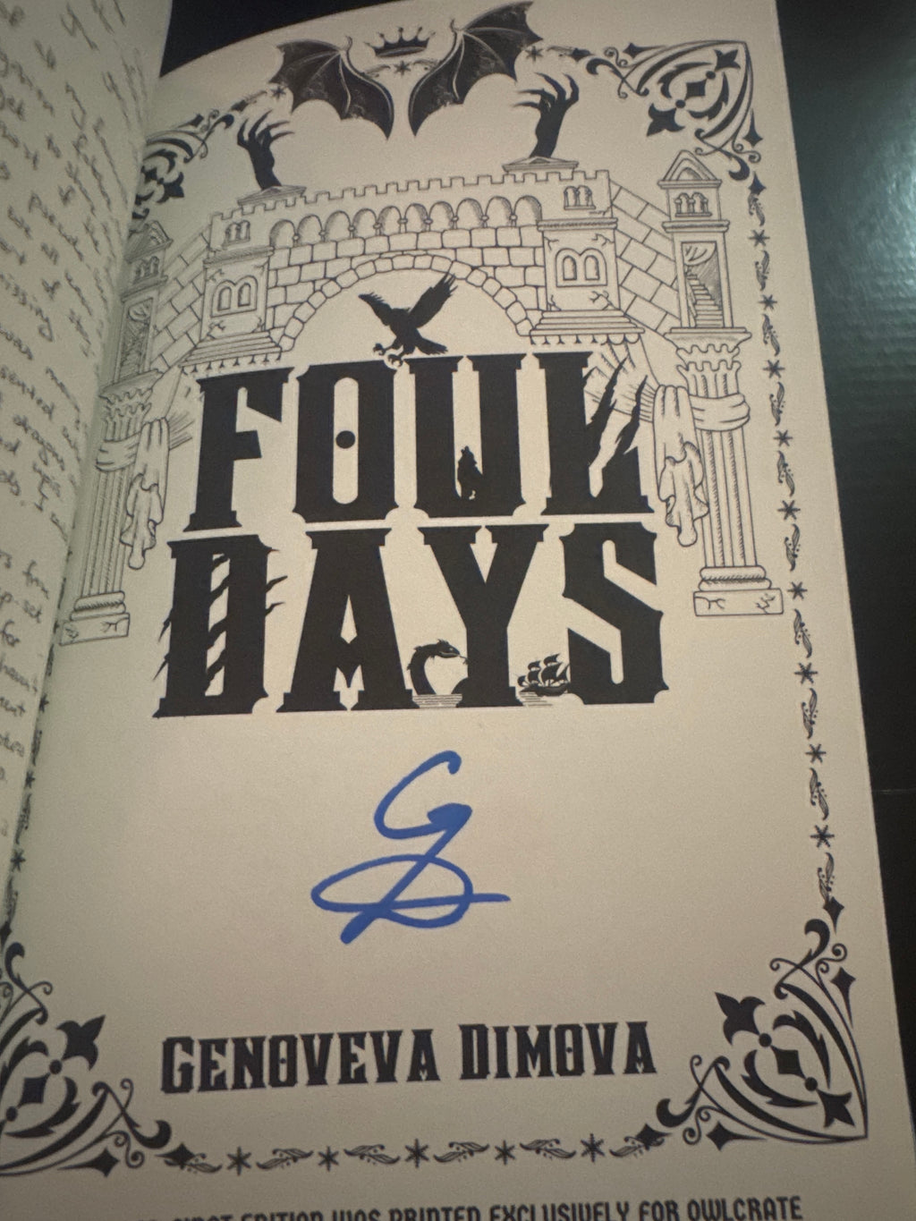 Foul Days (The Witch's Compendium of Monsters, 1)