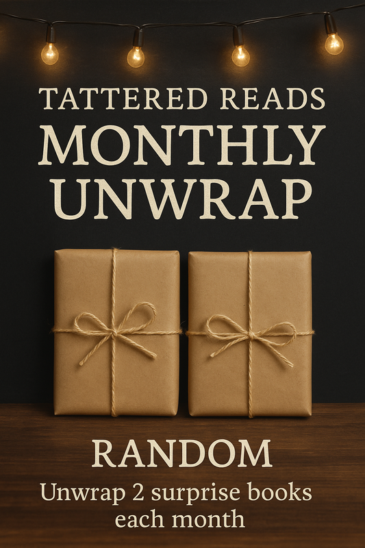 Tattered Reads Monthly Unwrap - RANDOM